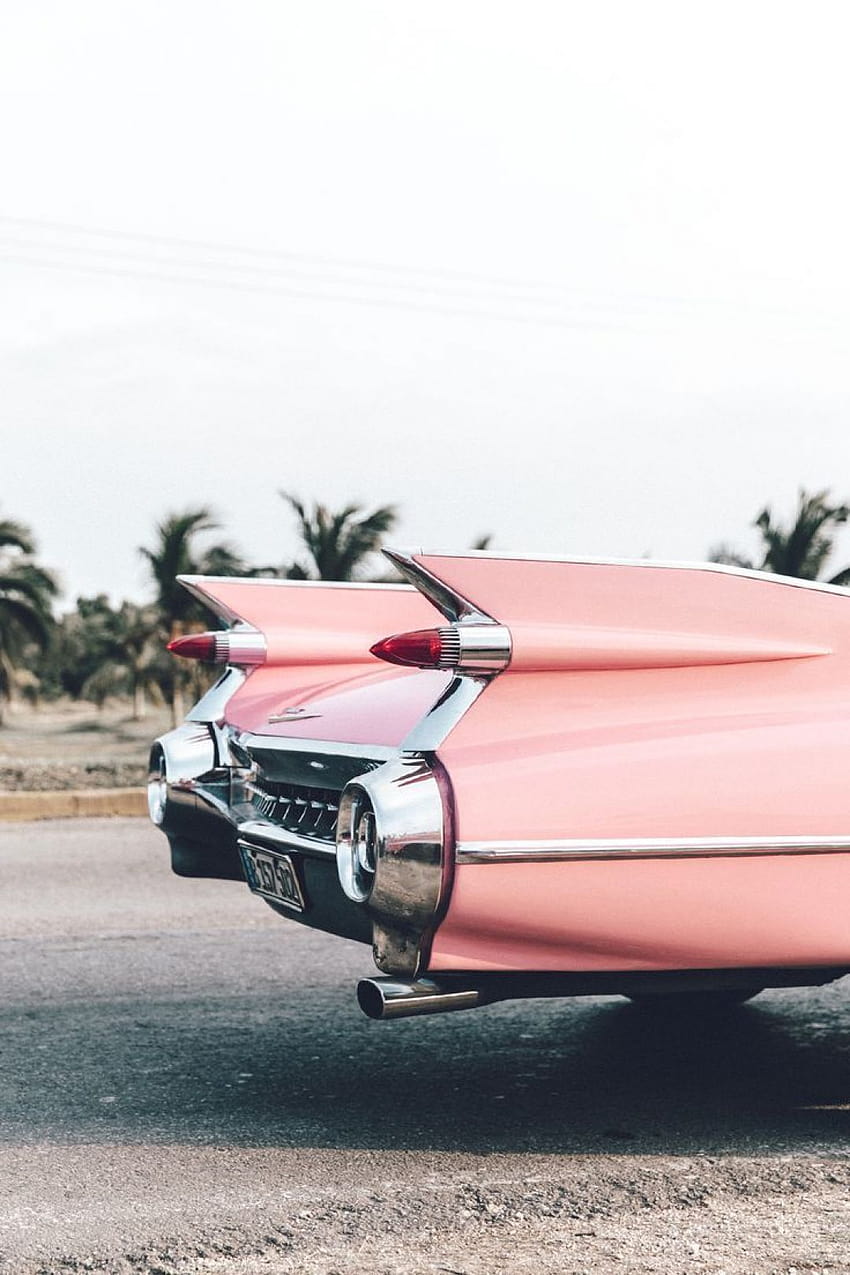 Cool car More 50s 60s 70s Pink aesthetic Aesthetic 60s aesthetic HD  phone wallpaper  Pxfuel