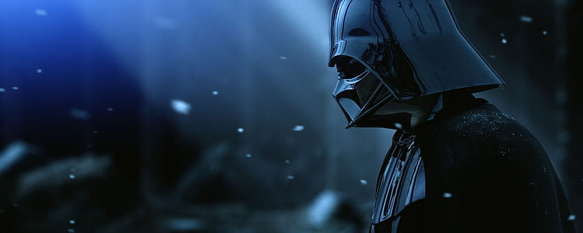 Darth Vader Dual Monitor, duelo de sabre de luz papel de parede HD