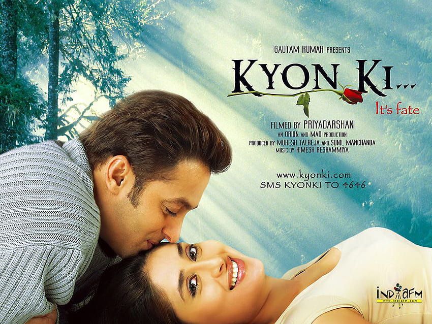 Kyon Ki 2005, Kareena Kapoor Khan и Salman Khan HD тапет