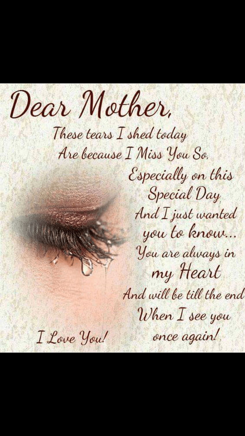 I miss you mom HD wallpapers | Pxfuel
