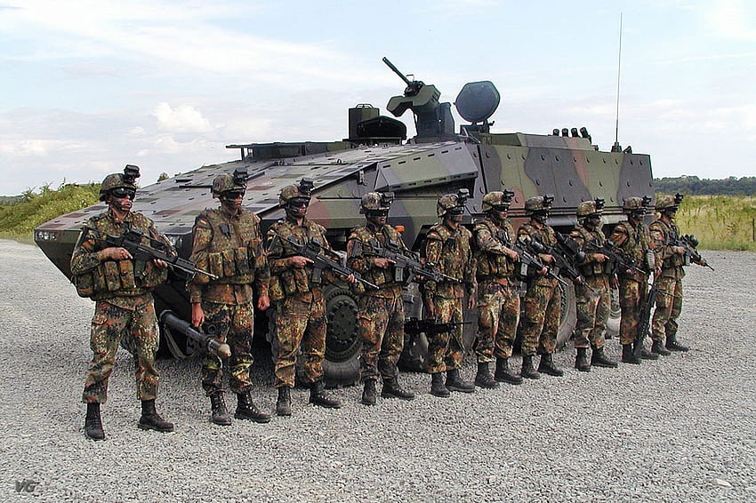 กองกำลังพิเศษของกองทัพเยอรมนี การฝึกกองทัพ วอลล์เปเปอร์ HD