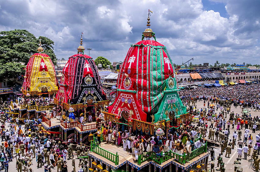 BREAKING: SC behält das weltberühmte Ratha Jatra in Odishas Puri, Ratha Yatra HD-Hintergrundbild