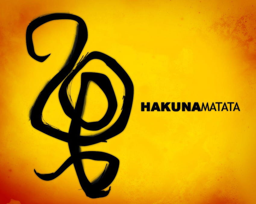 Hakuna Matata by harajukumatt, lion king hakuna matata HD wallpaper