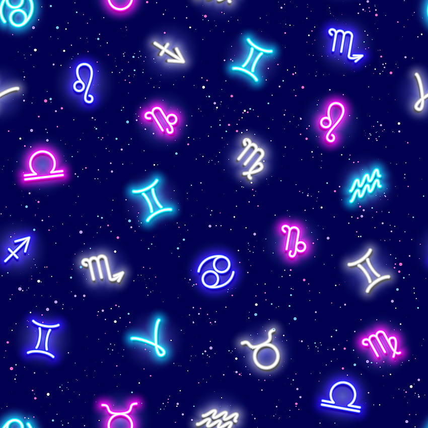 Cancer Zodiac Sign, zodiac sign purple aesthetic HD phone wallpaper