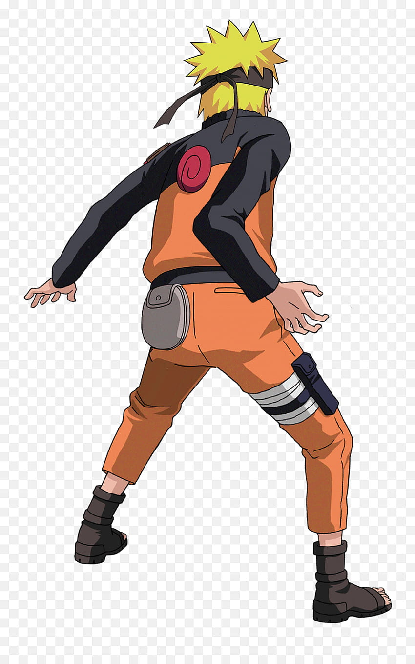 Renderizado de la parte trasera de Naruto fondo de pantalla del teléfono