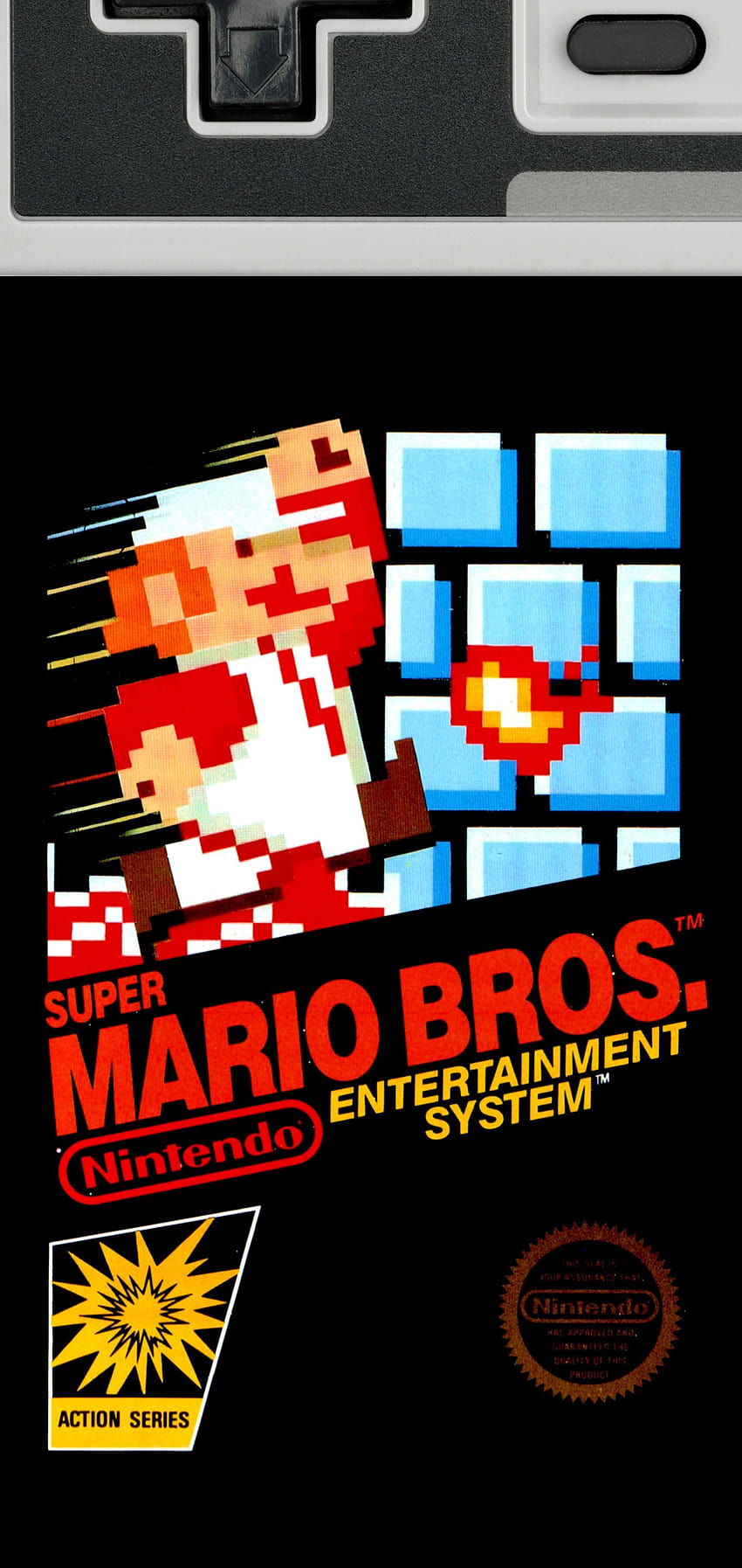 S1 Super Mario Bros NES AMOLED Kesme, mario amoled HD telefon duvar kağıdı