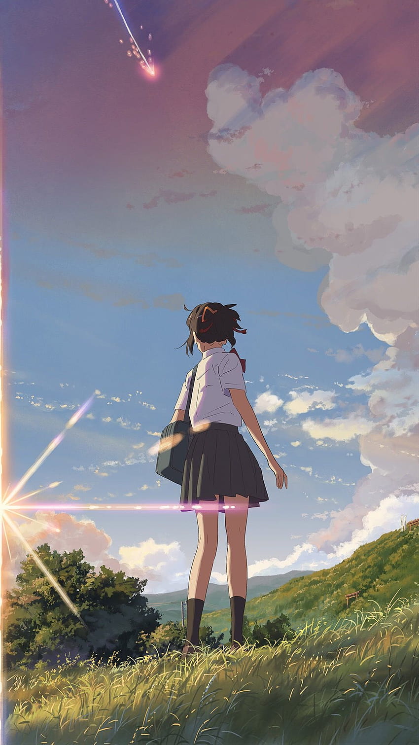 Your Name Iphone Backgrounds, your name anime aesthetic HD phone wallpaper