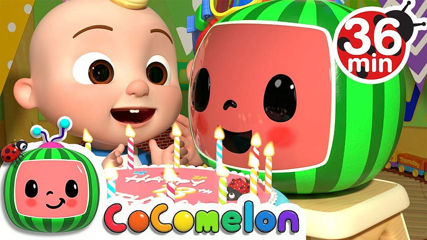 Assista a cantiga infantil inglesa popular 'CoComelon's 13th Birtay' para crianças, cocomelon birtay papel de parede HD