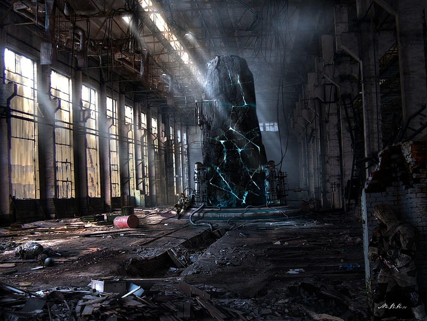 สตอล์กเกอร์ ทำลายอาคาร อะพอคคาลิปส์ งานศิลปะ 1600x1200 วอลล์เปเปอร์ HD