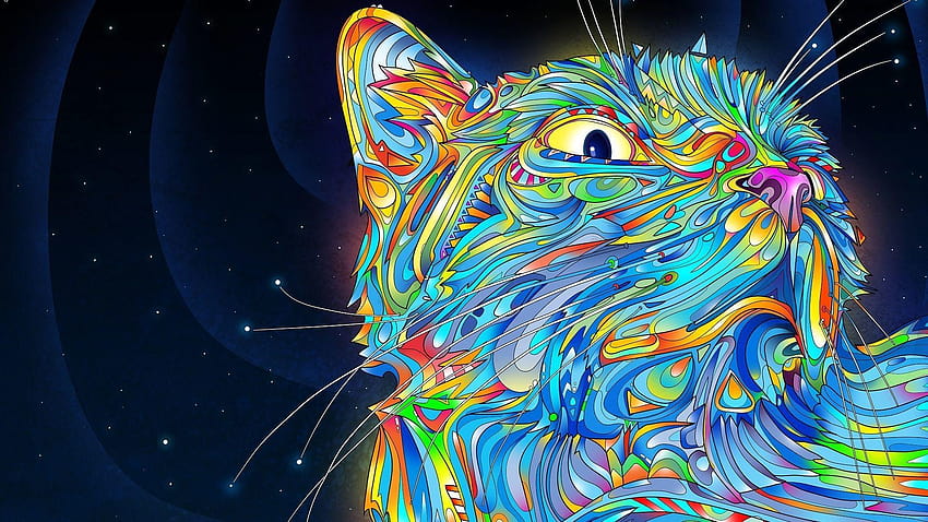 psychedelic 1920x1080 HD wallpaper