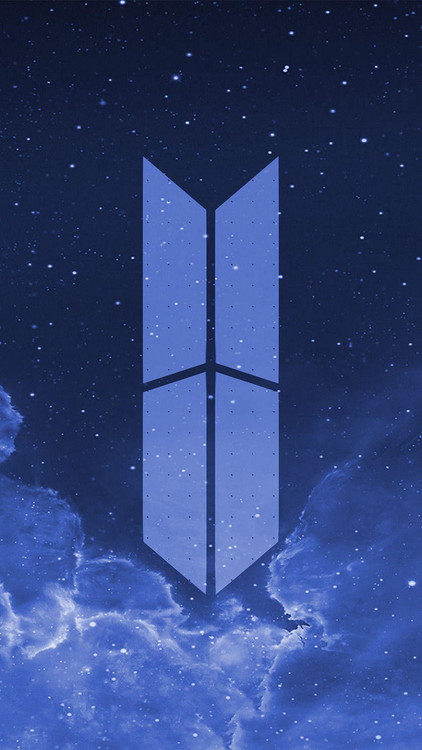 방탄소년단 새 로고 HD 전화 배경 화면
