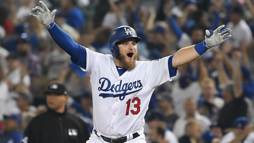 Les Dodgers de Los Angeles remportent le plus long match des World Series, max muncy Fond d'écran HD