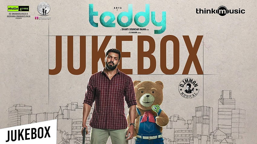 Schauen Sie sich die neuesten tamilischen Hit-Musik-Audio-Songs Jukebox aus dem Film 'Teddy' an, Teddy-Tamil-Film HD-Hintergrundbild