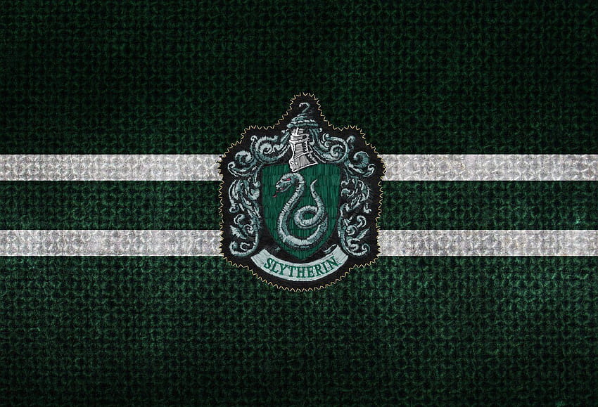 Slytherin, hogwarts logo HD wallpaper