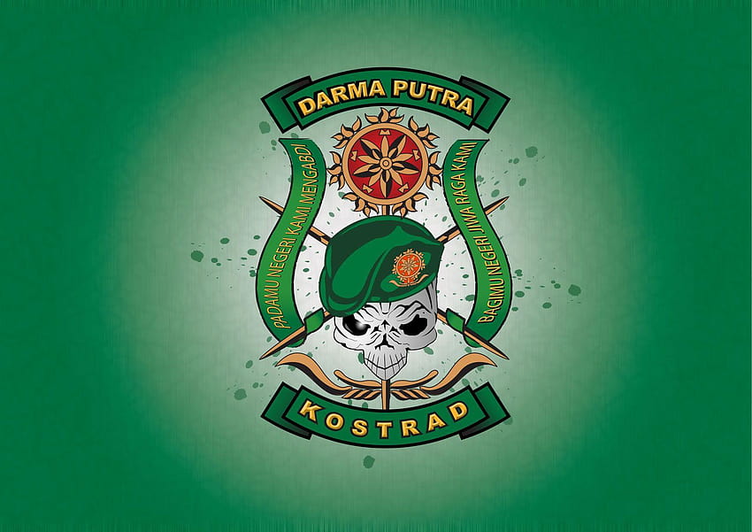 Kostrad TNI AD, Pasukan Infanteri, Unik di Dunia'yı solduruyor HD duvar kağıdı