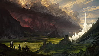 Minas Tirith wallpaper by EGULZEYE - Download on ZEDGE™