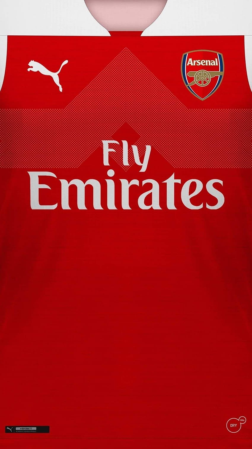 Arsenal 2018/19 home kit ., jersey HD phone wallpaper | Pxfuel