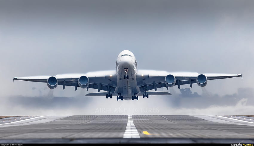9V, Airbus A380 HD-Hintergrundbild
