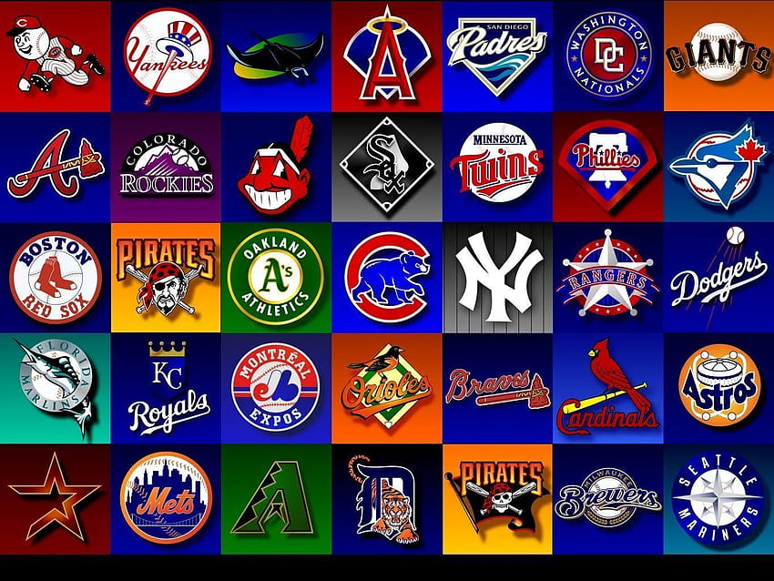 MLBのロゴ、 高画質の壁紙