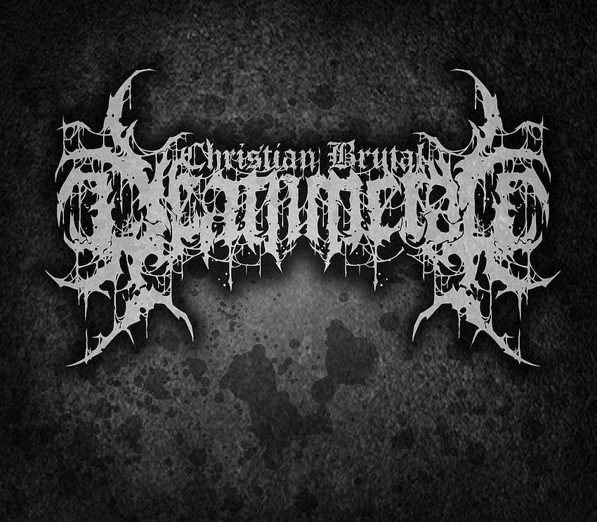 CHRISTIAN BRUTAL DEATH METAL logosu, Thomas, death metal acımasız HD duvar kağıdı