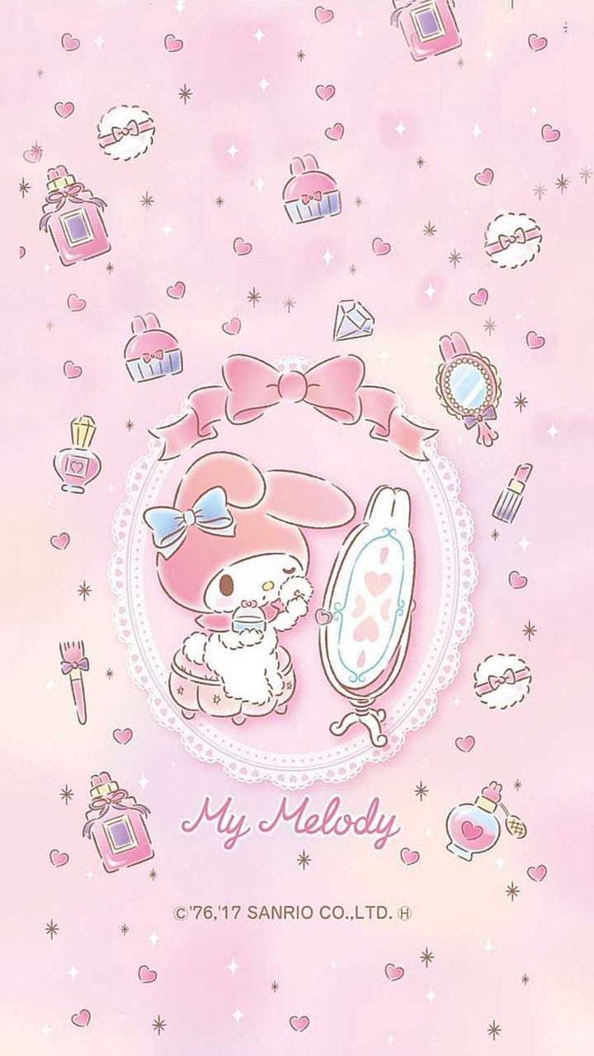 My Melody Sanrio, onegai my melody HD phone wallpaper