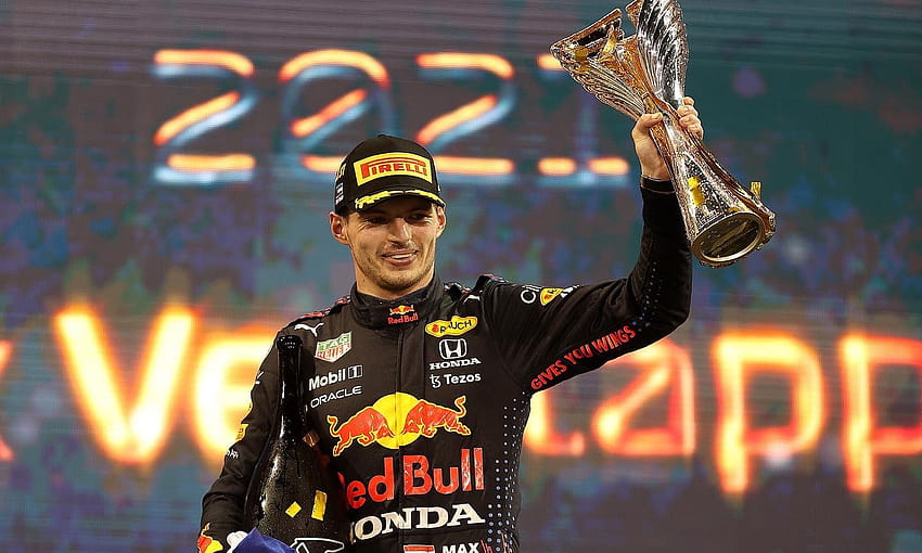 Max Verstappen F1 Championship 2021 HD тапет
