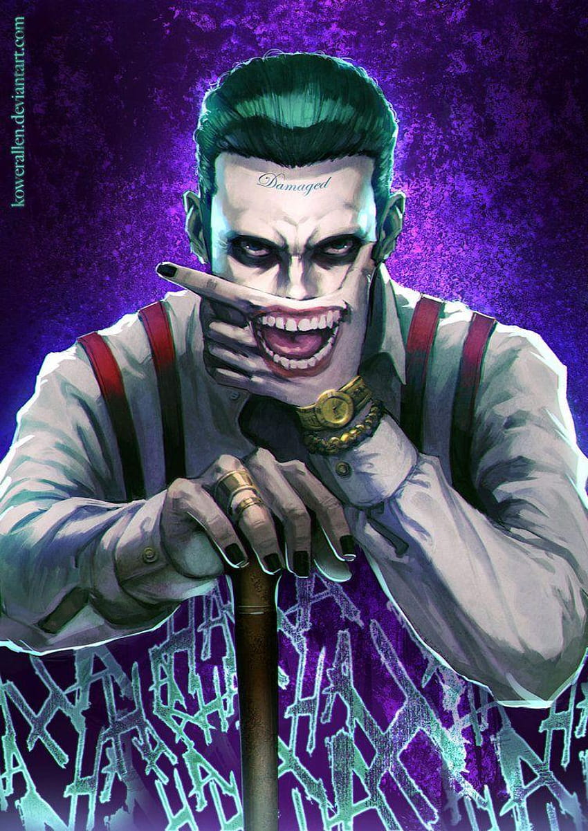Pin auf Joker, Selbstmordkommando-Joker-Schauspieler-Handy HD-Handy-Hintergrundbild