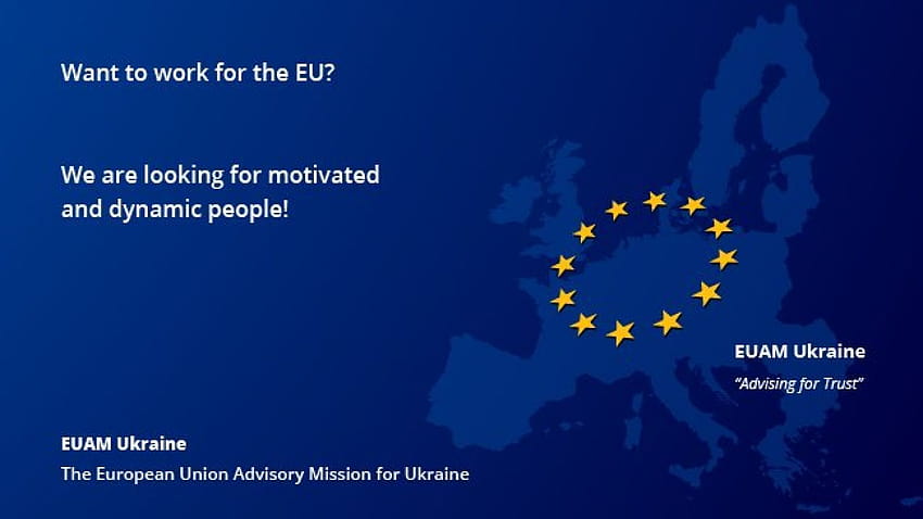 17 Stellenangebote bei der European Union Advisory Mission HD-Hintergrundbild