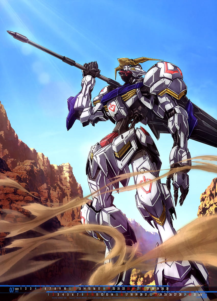 Gundam Barbatos HD-Handy-Hintergrundbild