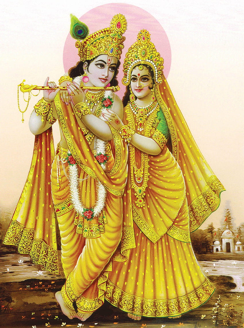 Alta resolución Radha Krishna, radha krishna tamaño completo fondo de pantalla del teléfono