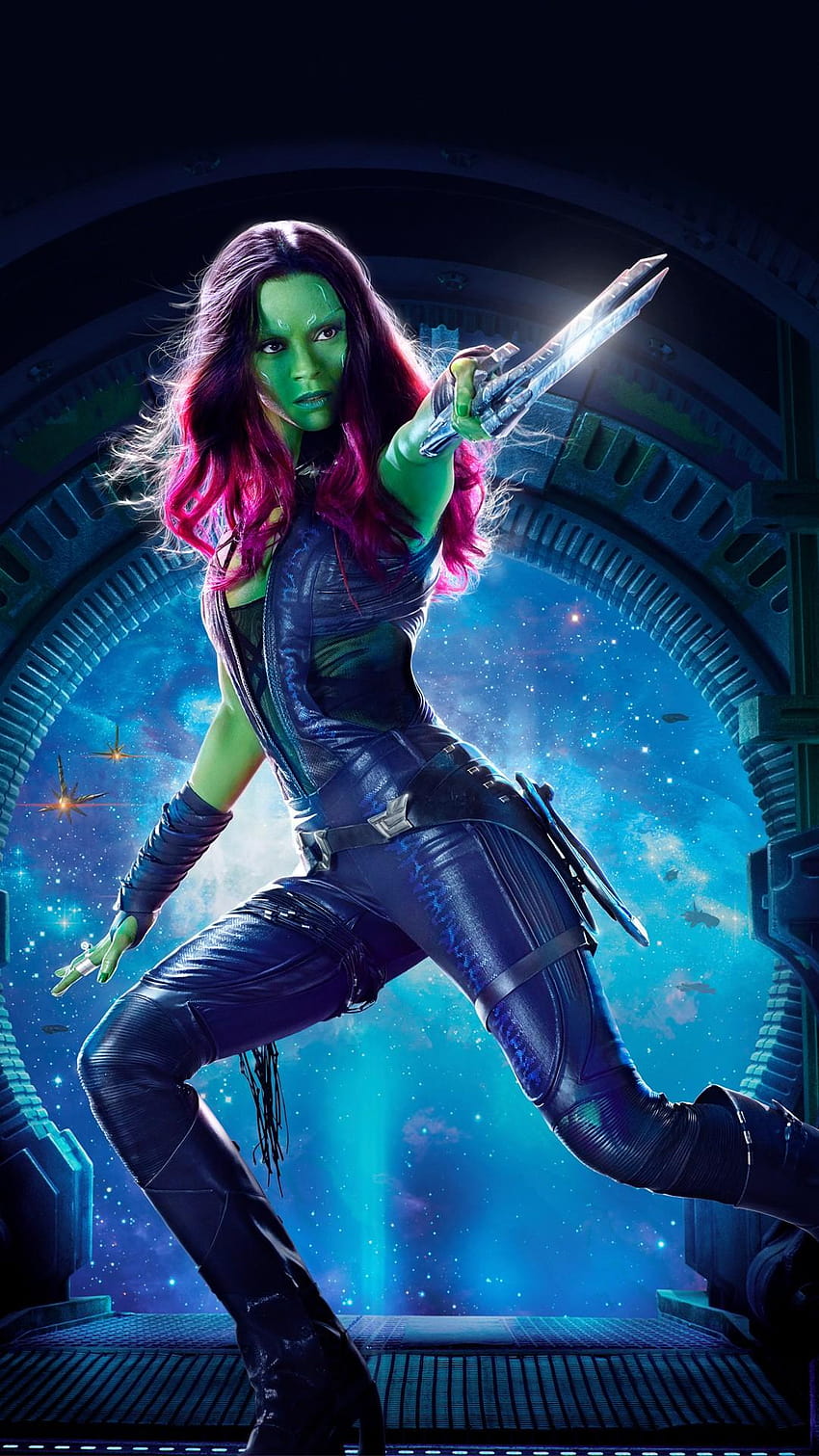 Gamora Guardians of the Galaxy Vol 2, gamora mobile HD phone wallpaper