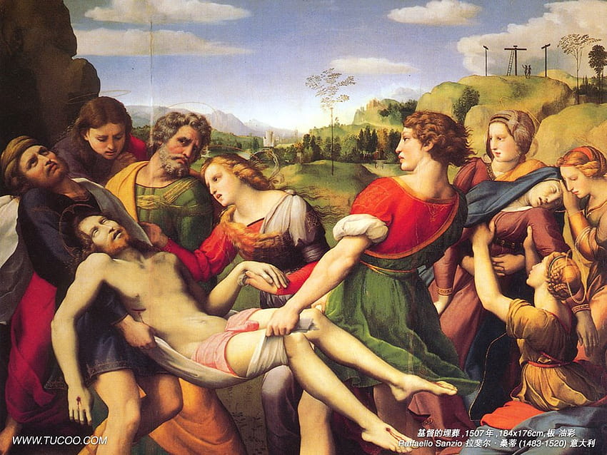 Art Paintings : High Renaissance Paintings: Raffaello Sanzio Paintings 1024x768 NO.8 HD wallpaper