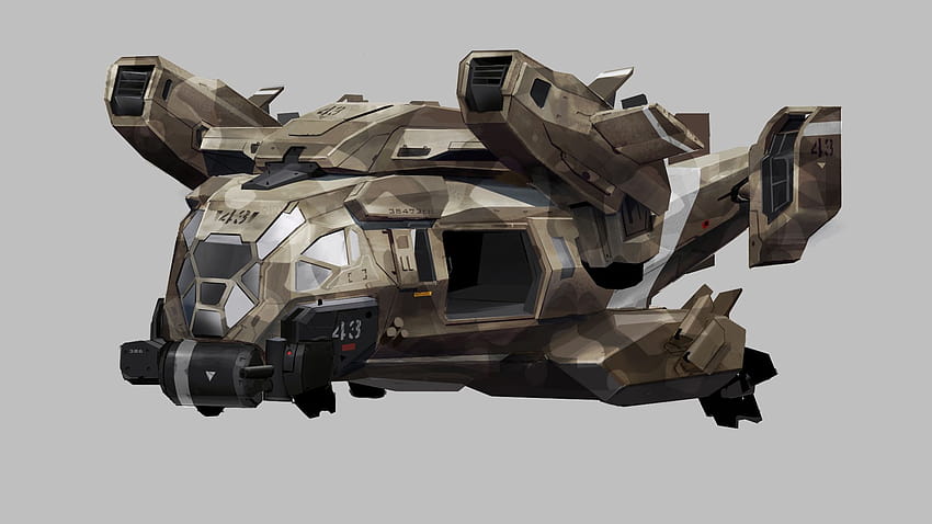 Le Razorback VTOL est un véhicule présenté dans Call of Duty: Advanced Warfare, qui est le principal transport et gunsh…, des véhicules de guerre avancés d'appel du devoir Fond d'écran HD