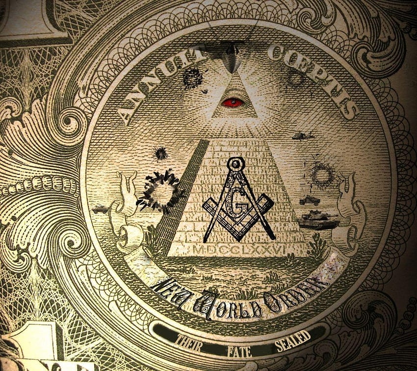 1080x960 money illuminati new world, new world order HD wallpaper