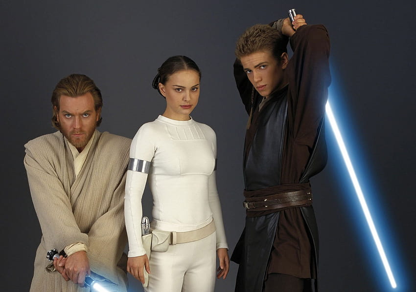 Anakin Skywalker Padmé Amidala, star wars padmé Fond d'écran HD