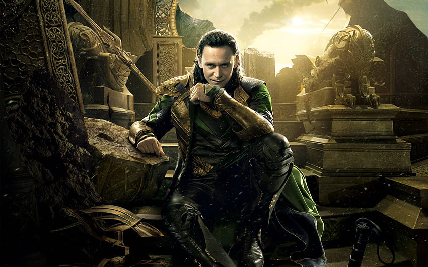 Loki w Thor 2 Tapeta HD