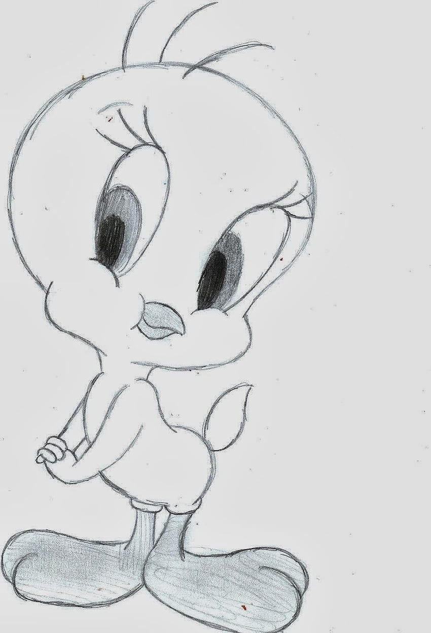 How to draw Tweety bird | Step by step Drawing tutorials