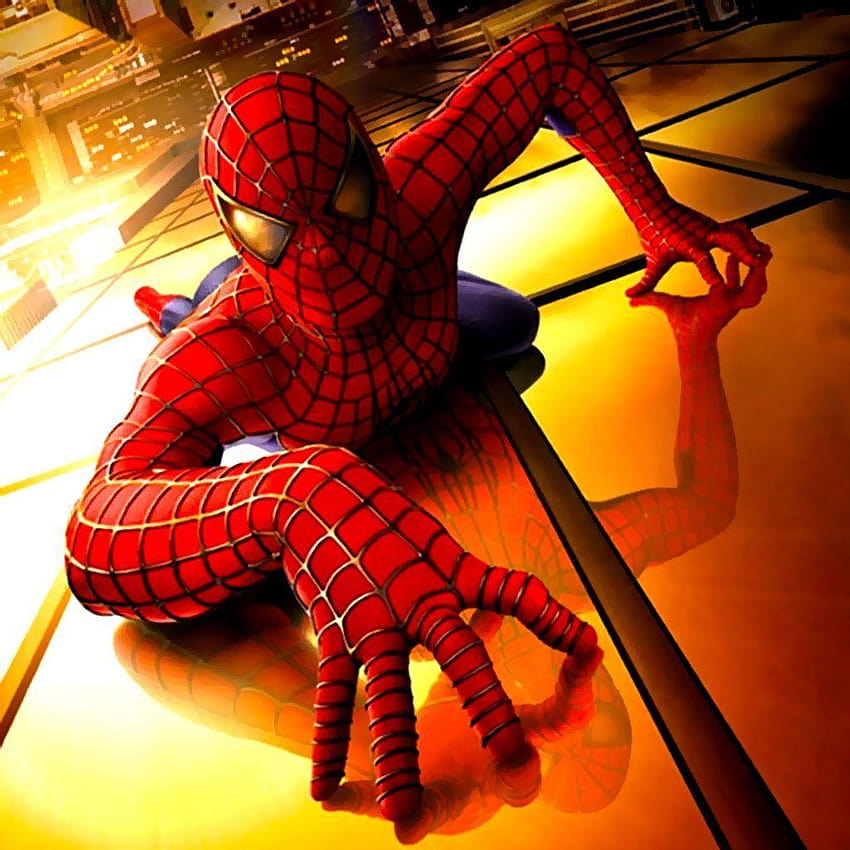 Spiderman 1024×1024 von Spiderman 4 HD-Handy-Hintergrundbild