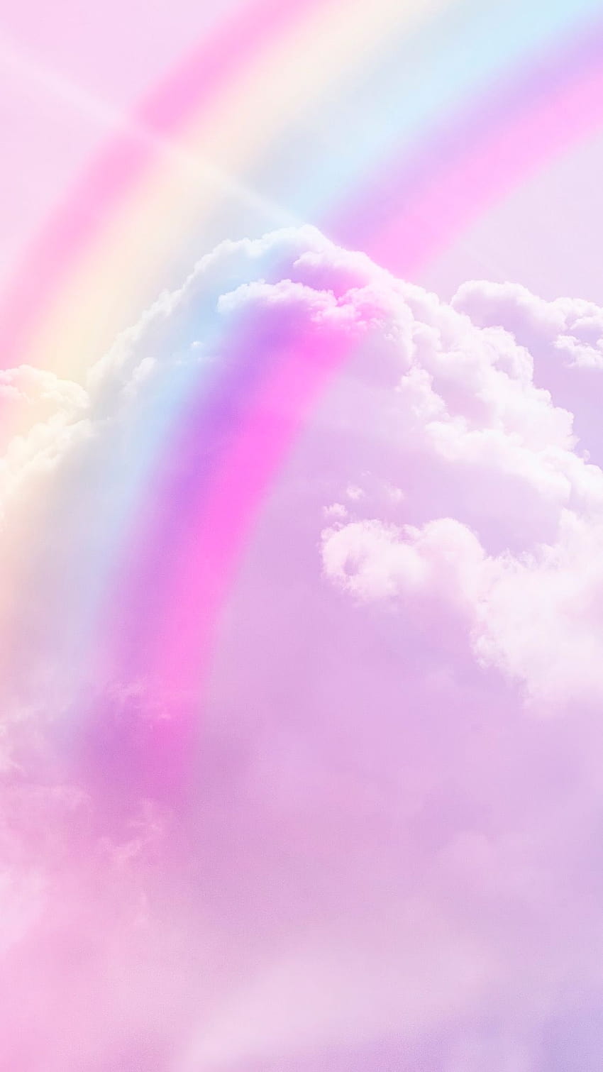 Candy, girly rainbows HD phone wallpaper