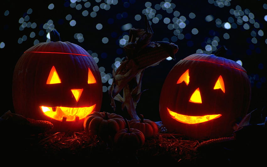 Fright Night Festival, Halloween familiar papel de parede HD