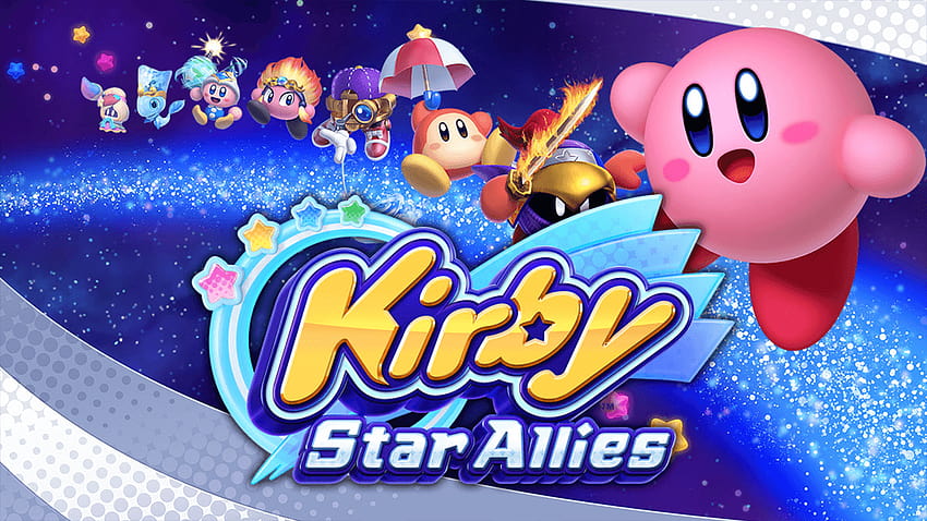 Kirby Star Allies HD wallpaper