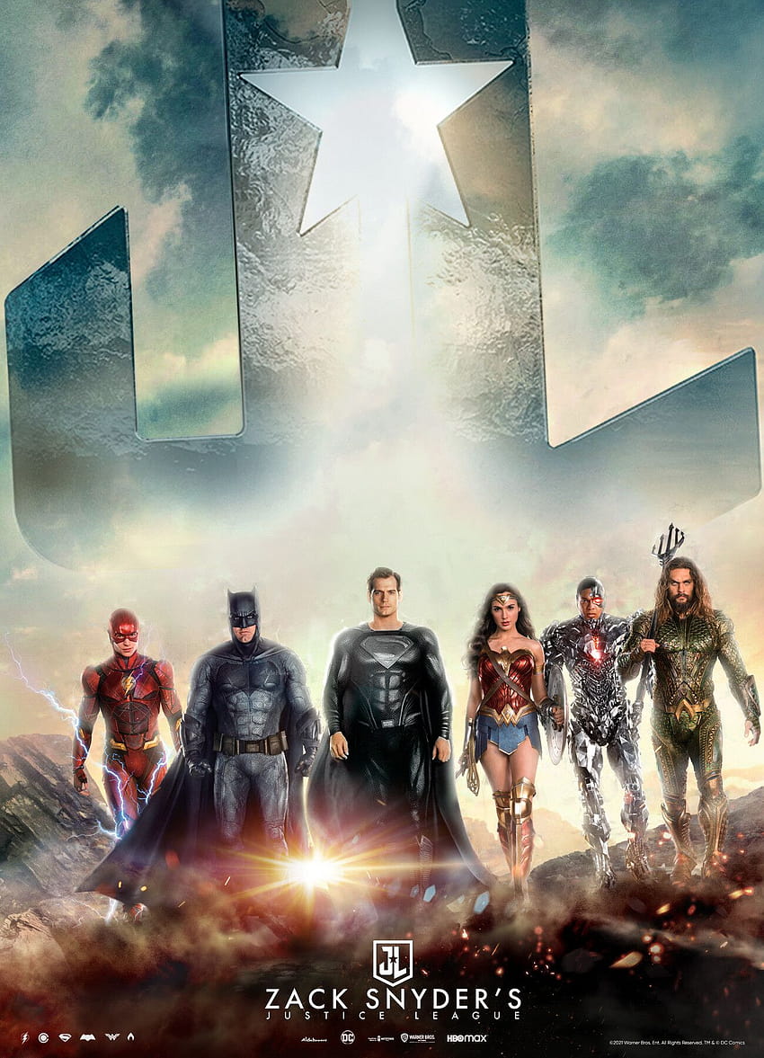 ArtStation, poster della Justice League di Zack Snyder Sfondo del telefono HD