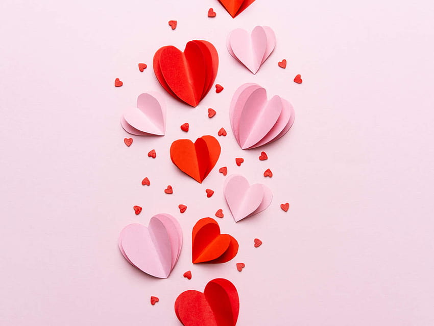Día de San Valentín 2021 Tarjetas, mensajes, deseos, estado y: Cómo hacer una tarjeta de felicitación de bricolaje para impresionar a la persona que te gusta, niños del día de San Valentín fondo de pantalla