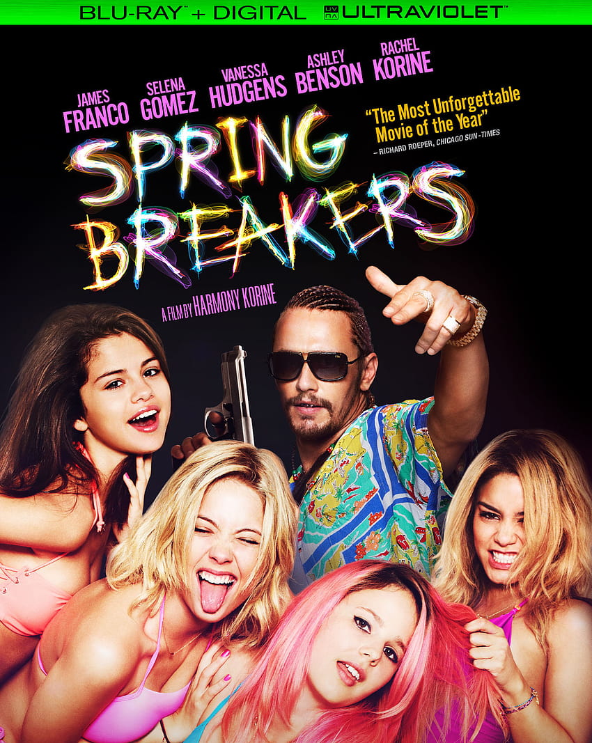 Spring Breakers [Includes Digital Copy] [Blu, spring breakers movie characters HD phone wallpaper