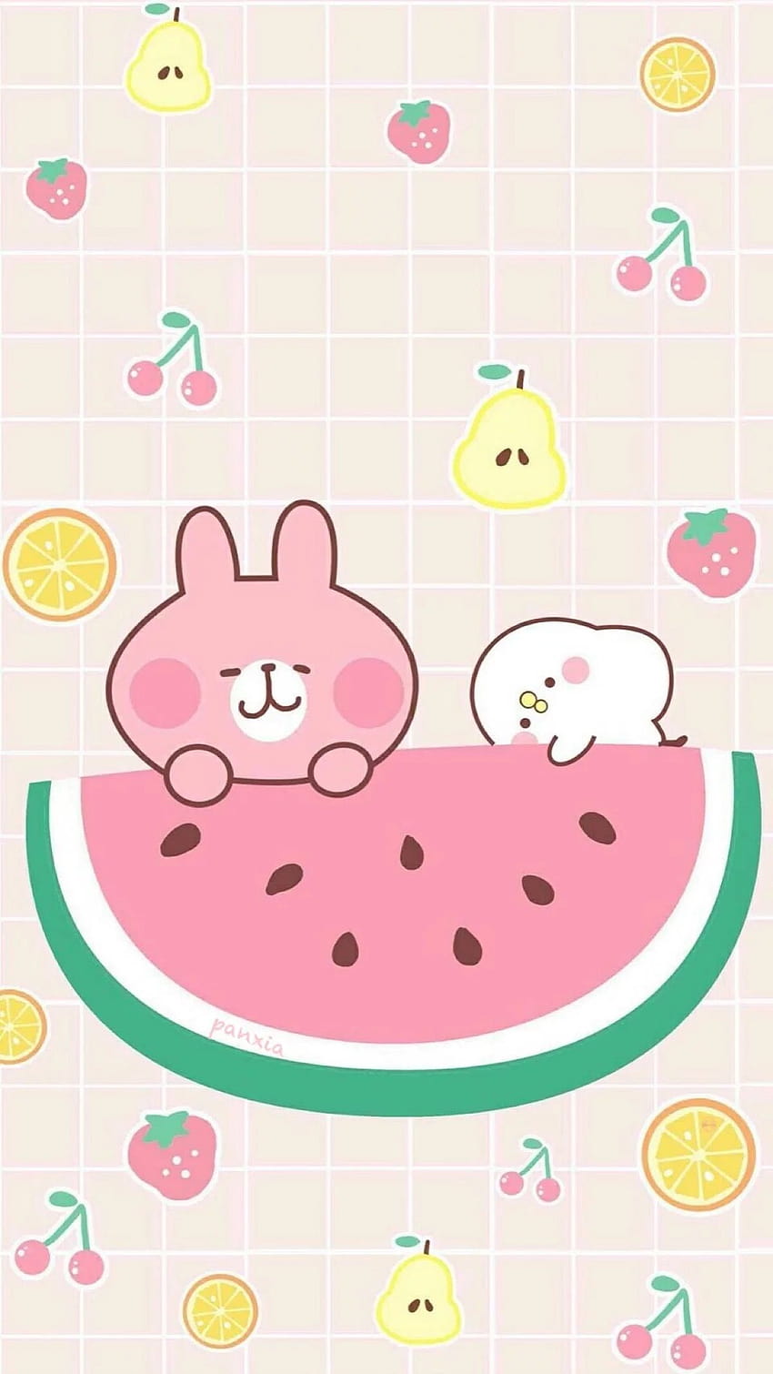 ปักพินโดย Blippo Kawaii Shop ใน Home Screen, watermelon kawaii HD phone wallpaper