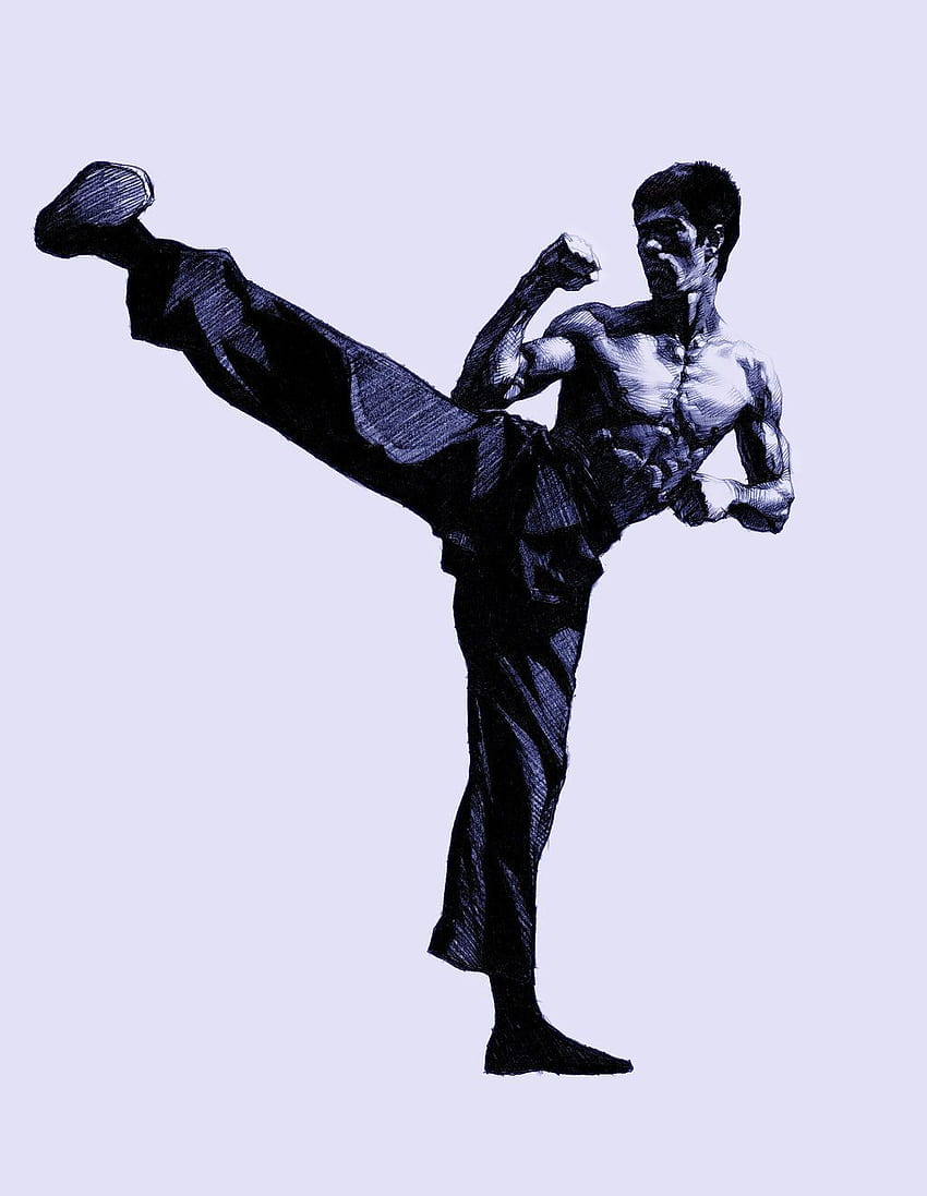 Bruce Lee pomocnik Tapeta na telefon HD