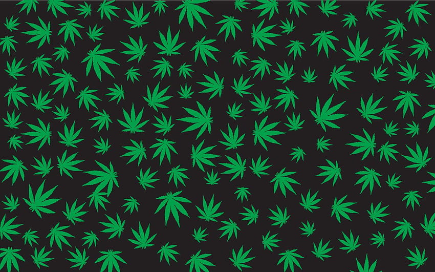 Weed Laptop, marijuana esthétique Fond d'écran HD