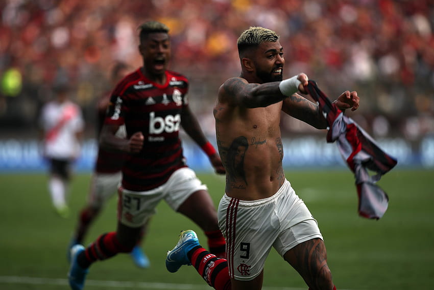 La Late Brace de Gabriel Barbosa mène Flamengo à une superbe Copa, flamengo copa libertadores Fond d'écran HD