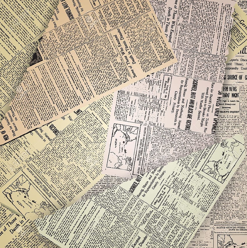 vintage newspaper backgrounds, old newspaper HD phone wallpaper