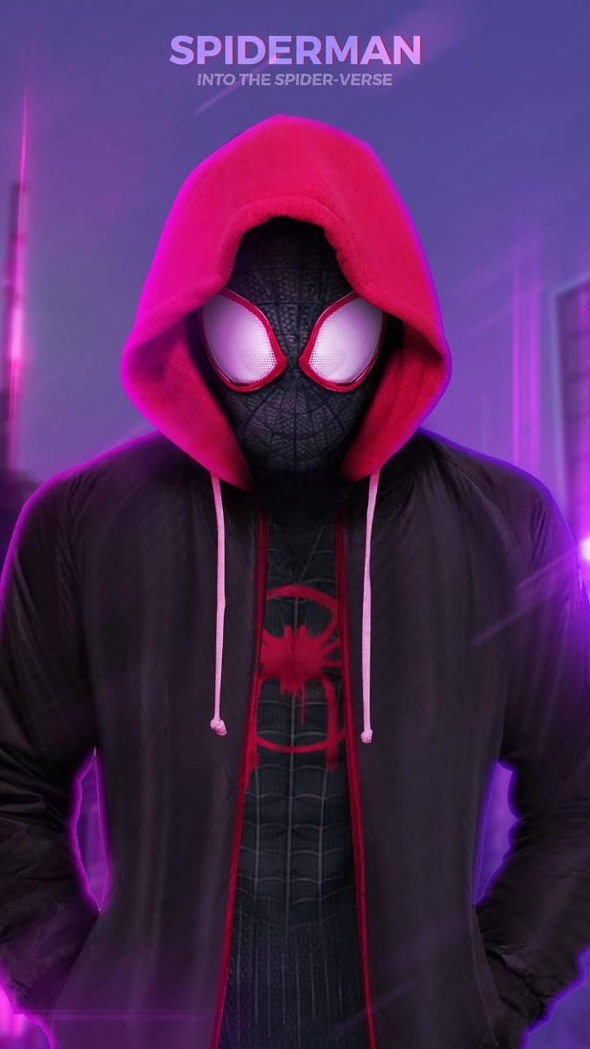 Miles Morales by LuiggiBS, miles morales android HD phone wallpaper